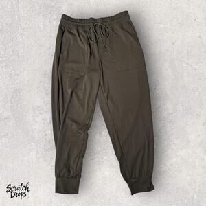 Lou and Grey Track Pants Size Large NWOT Gray Joggers Women's Comfy Lounge